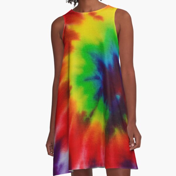 Tye Dye 3 A-Line Dress
