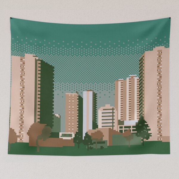 Item preview, Pixel Dwellings designed and sold by Mediocre-moon.