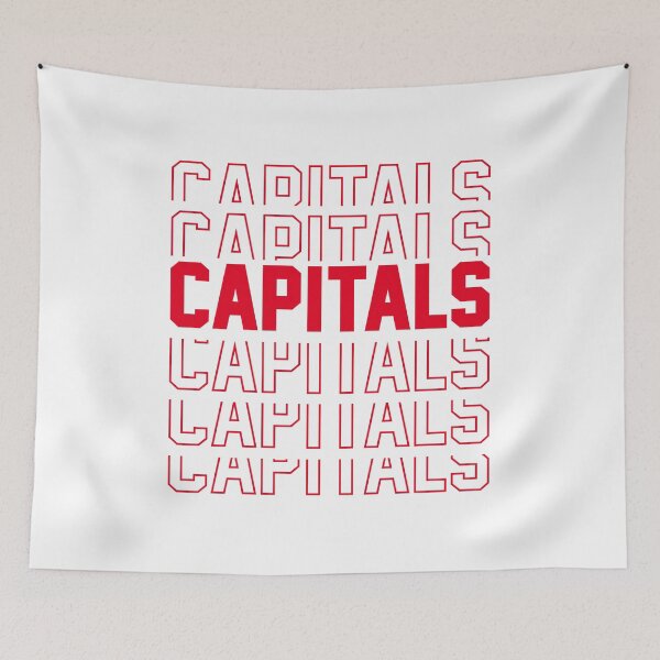 Item preview, Capitals Repeat - Red designed and sold by dingdesigns.