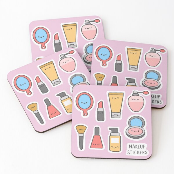 Item preview, Makeup Stickers! designed and sold by kawaiistudio.