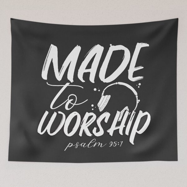 Item preview, Christian Bible Music Psalm Gift Made To Worship designed and sold by Maljonic.