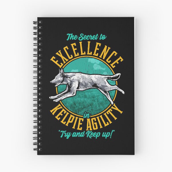 Item preview, Agility Kelpie Secret - Australian Kelpie designed and sold by Proficient Tees.