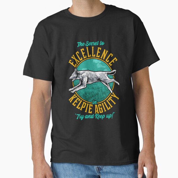 Item preview, Agility Kelpie Secret - Australian Kelpie designed and sold by Proficient  Tees.