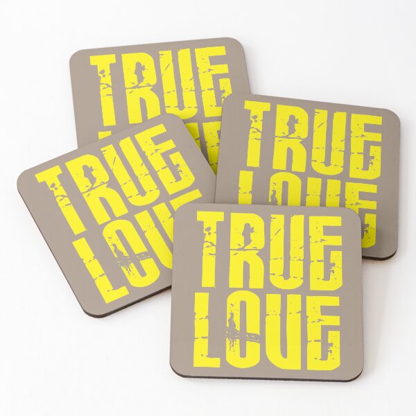 Item preview, True Love - Bright Yellow - Print designed and sold by Skippingbird.