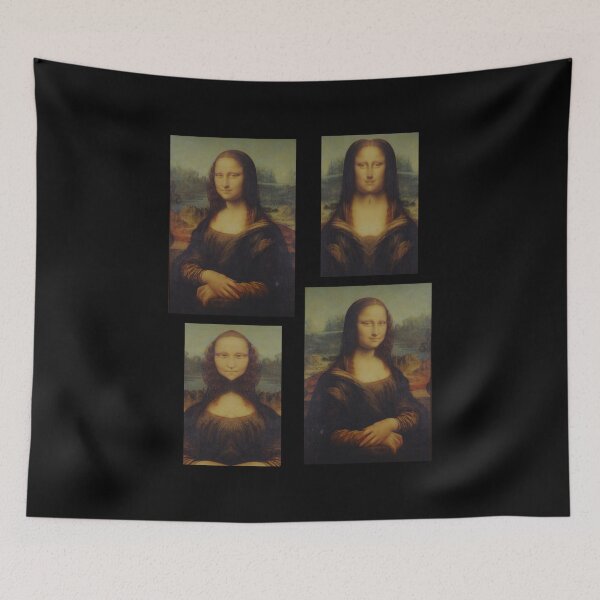 Aperçu de l'œuvre Mona in the Mirror. créée et vendue par MindTravel.
