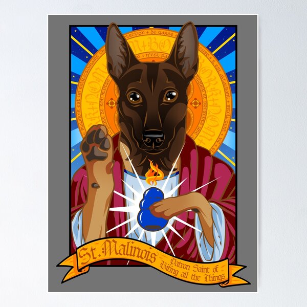 Item preview, St. Malinois (Light Fawn Version) designed and sold by malinoodle.
