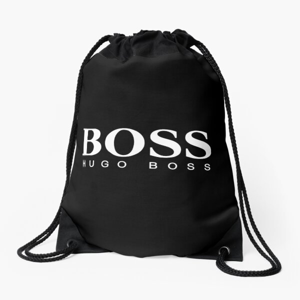 hugo boss drawstring bag