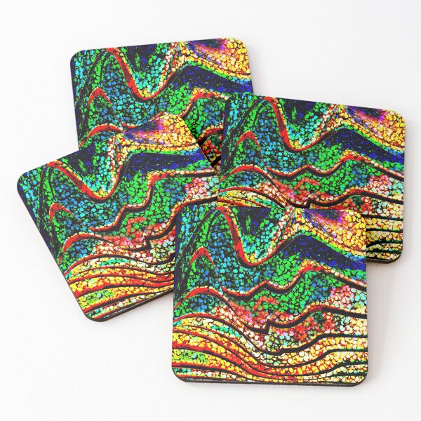 Item preview, Geological Strata Waves designed and sold by louisxvpod.