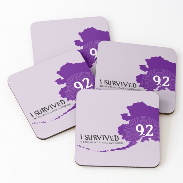 Item preview, Alaska Earthquake ~ I survived the 1964 Great Alaska Earthquake (in color) designed and sold by Ed Rosek.