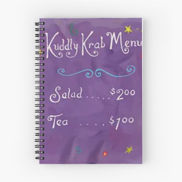 Item preview, Kuddly Krab Menu designed and sold by MailmanSurprise.