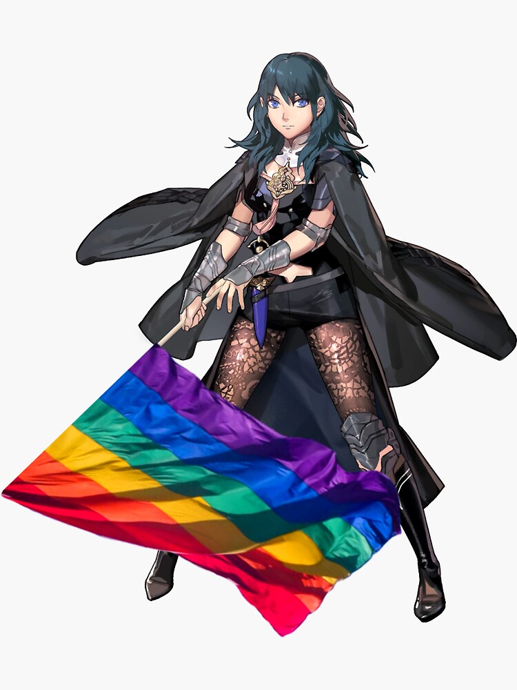 Gay Pride Female Byleth by sherrywithawhy
