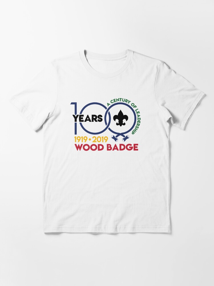 Wood Badge 100 Years Essential T-Shirt for Sale by kokoruz