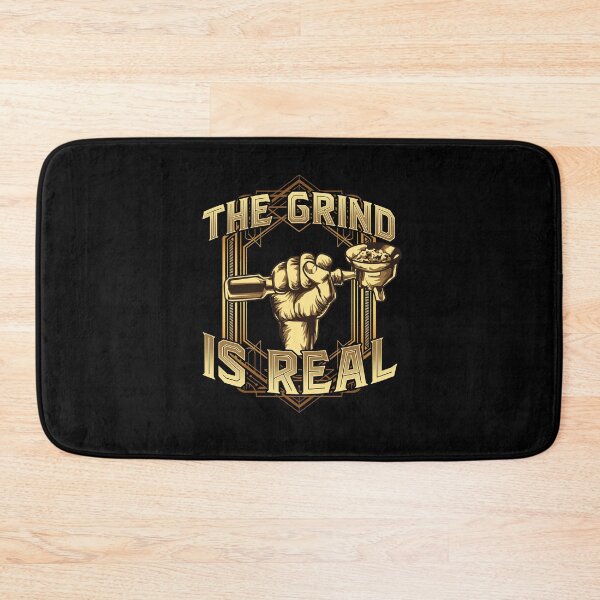 Item preview, The Grind is Real Coffee Tee Barista  designed and sold by Proficient  Tees.