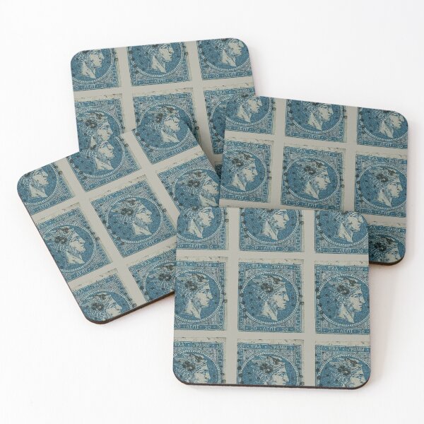 Item preview, Antique Hermes Stamp from Greece designed and sold by FuzzyHoney.