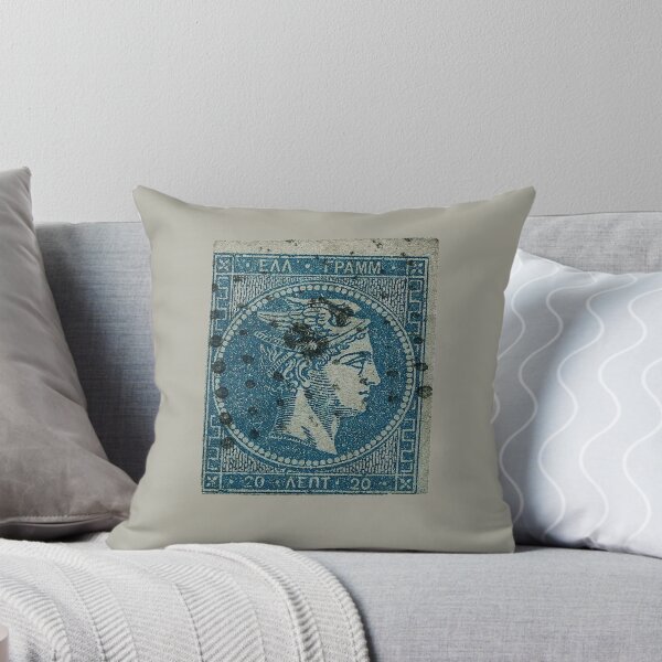 Item preview, Antique Hermes Stamp from Greece designed and sold by FuzzyHoney.
