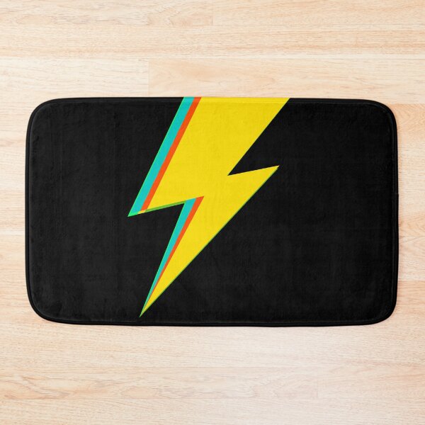 Item preview, Rock and roll Lightning bolt (yellowVersion) designed and sold by paulo silveira.