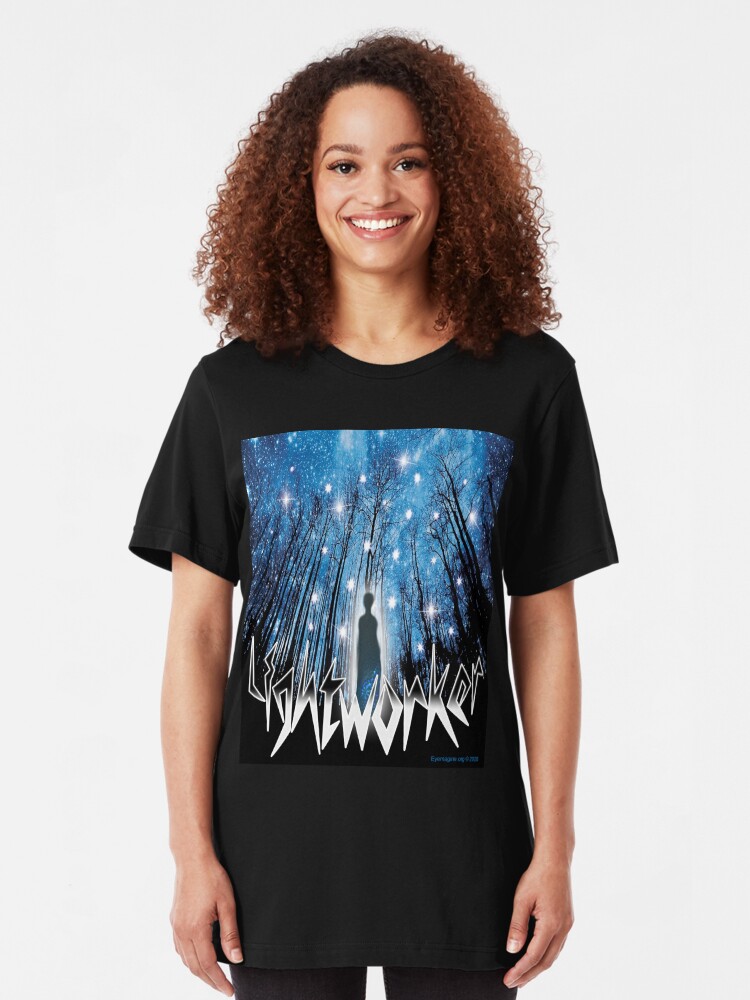 Alternate view of Lightworker Slim Fit T-Shirt