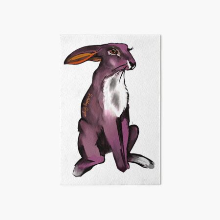 Item preview, Purple Rabbit designed and sold by The Whiskey Ginger Design Shop.