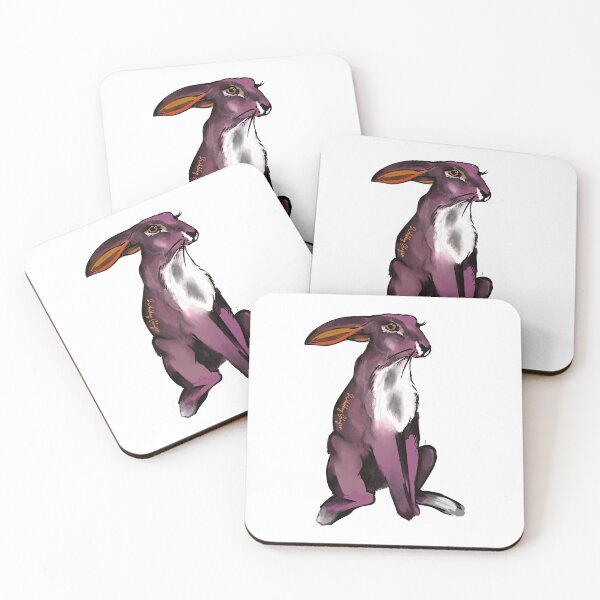 Item preview, Purple Rabbit designed and sold by The Whiskey Ginger Design Shop.