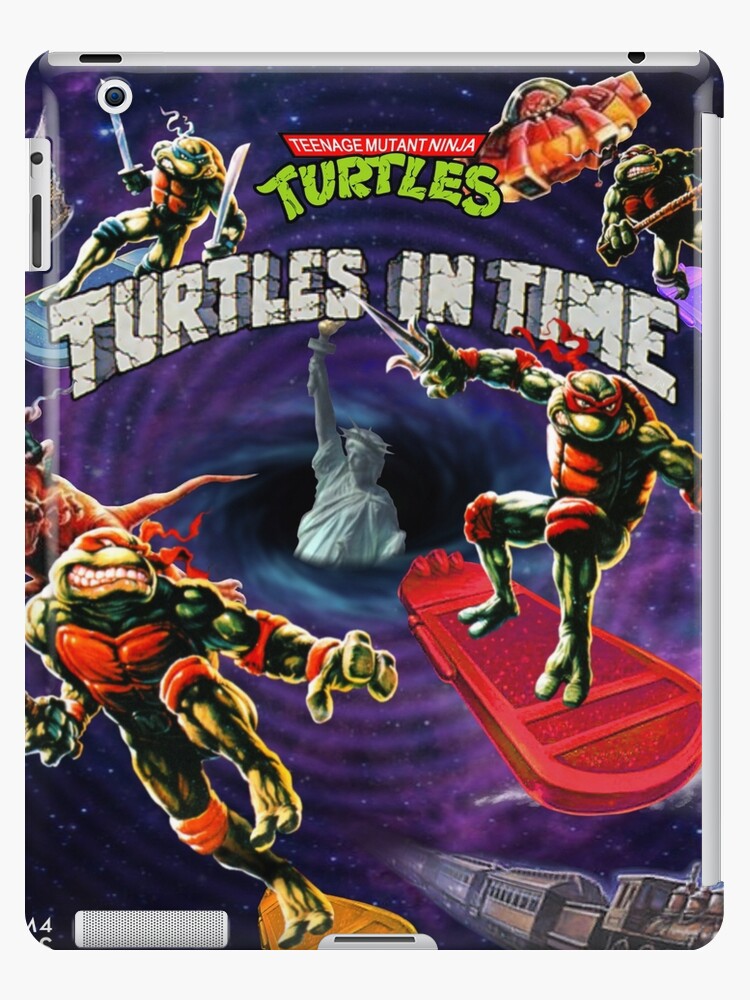 tmnt 4 turtles in time poster