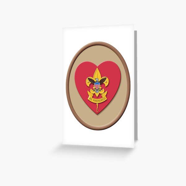 "Boy Scouts Life Rank Badge" Greeting Card for Sale by SteggyEggy