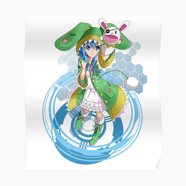 Yoshino Date-a-Live Anime T-shirt Poster