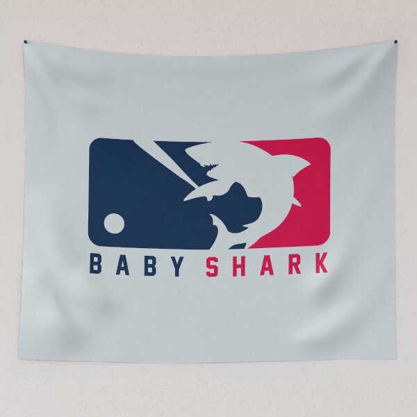 Item preview, MLB Baby Shark Logo - Transparent designed and sold by dingdesigns.