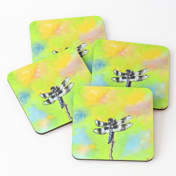 Item preview, Shimmering Dragonfly Painting designed and sold by Art by Kirsten Sneath.