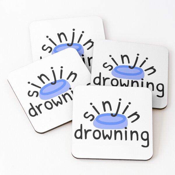Item preview, sinjin drowning sticker designed and sold by puamelia22.