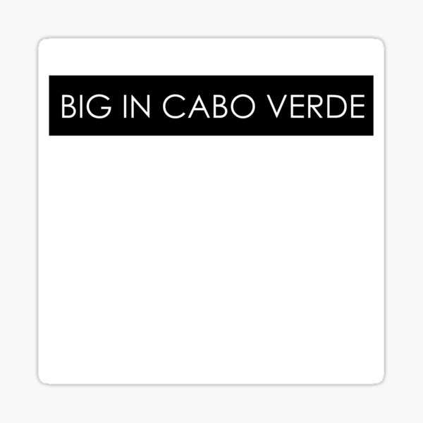 CABO VERDE Sticker