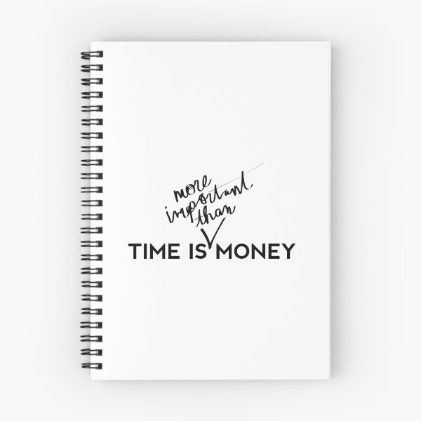 Item preview, Time Is More Important Than Money designed and sold by Jon Mardin.