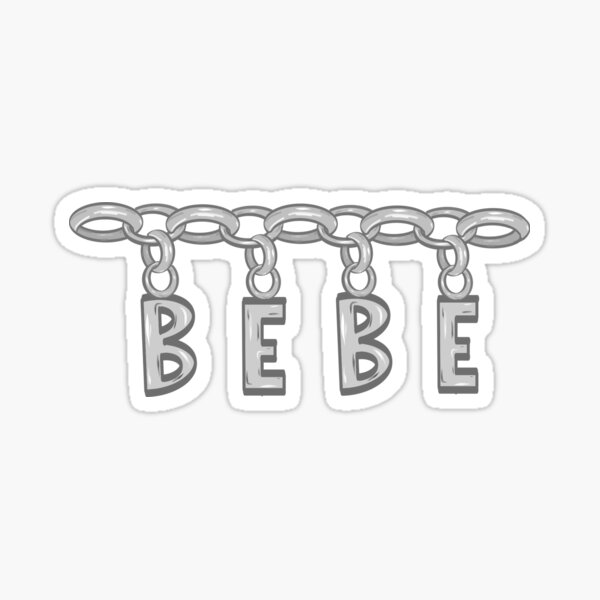 Collar de cadena BEBE Pegatina