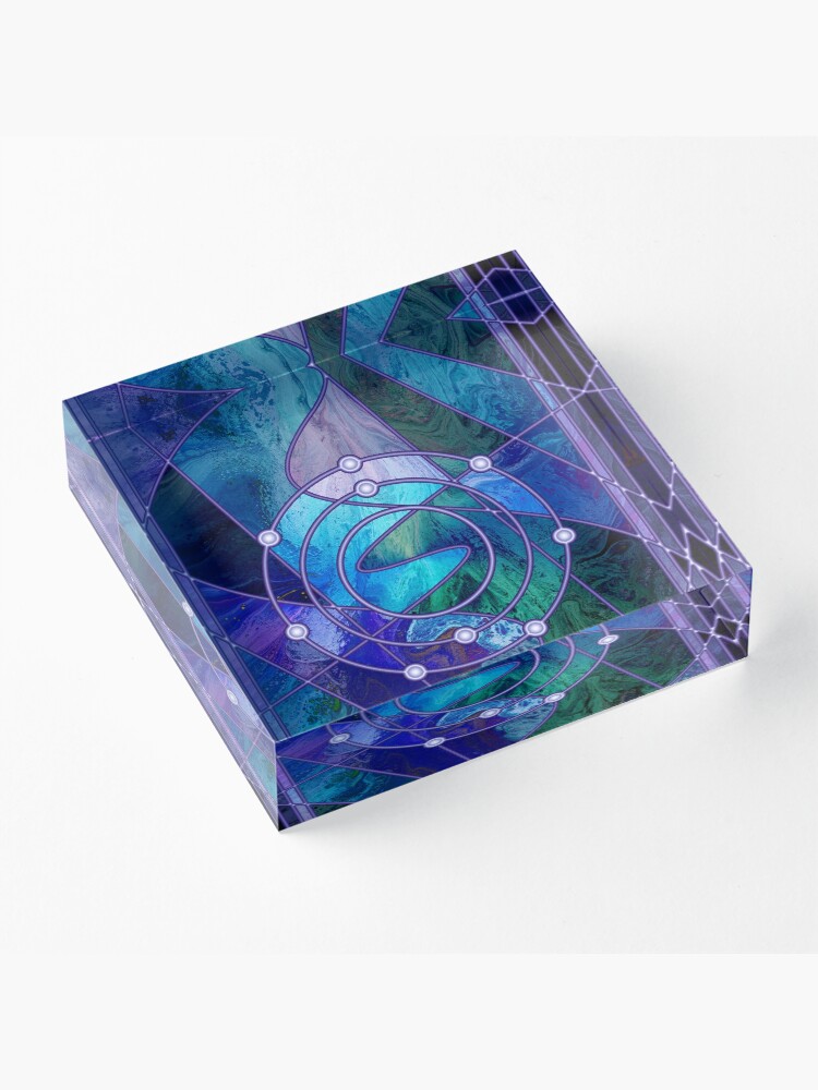 Alternate view of Element 9: Fluorine Acrylic Block