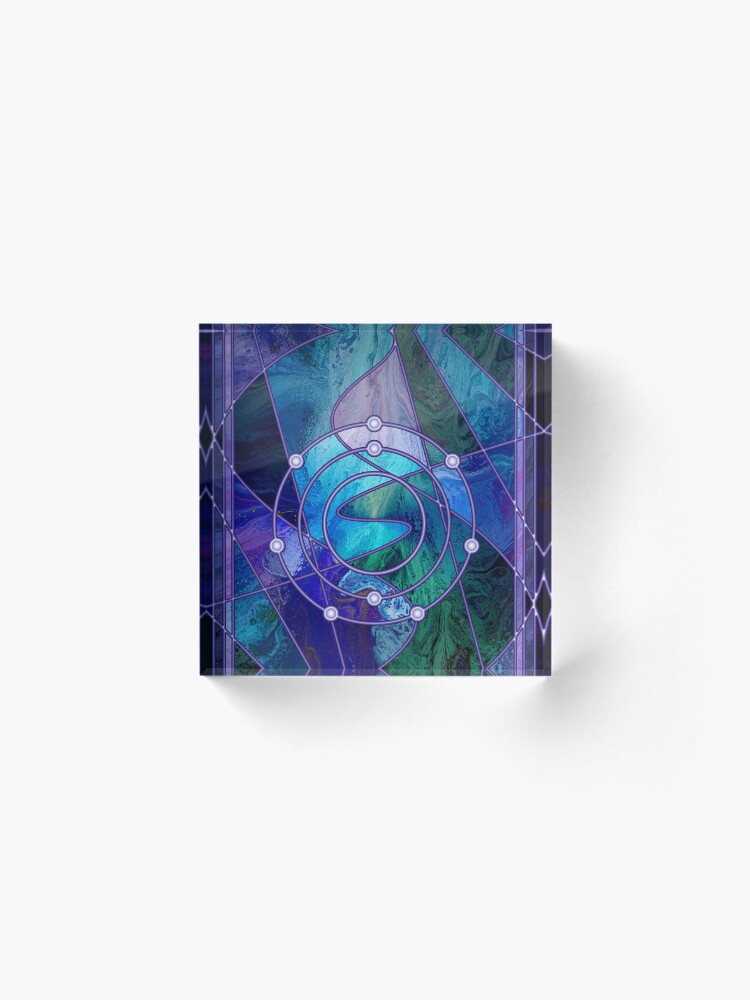 Alternate view of Element 9: Fluorine Acrylic Block