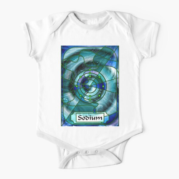 Element 11: Sodium Short Sleeve Baby One-Piece