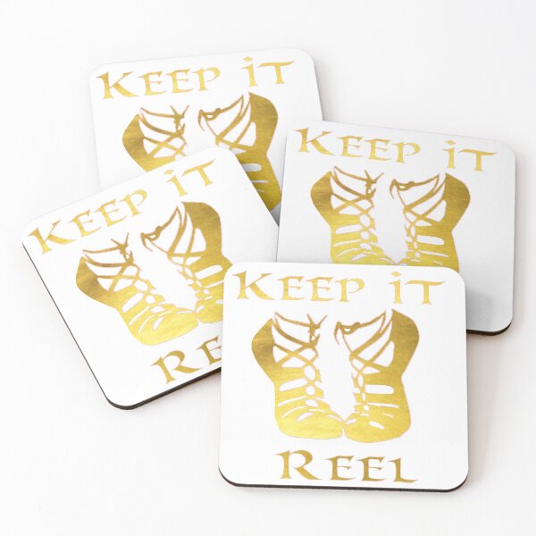 Item preview, KEEP IT REEL GOLD IRISH DANCING  designed and sold by Whatamidoing20.