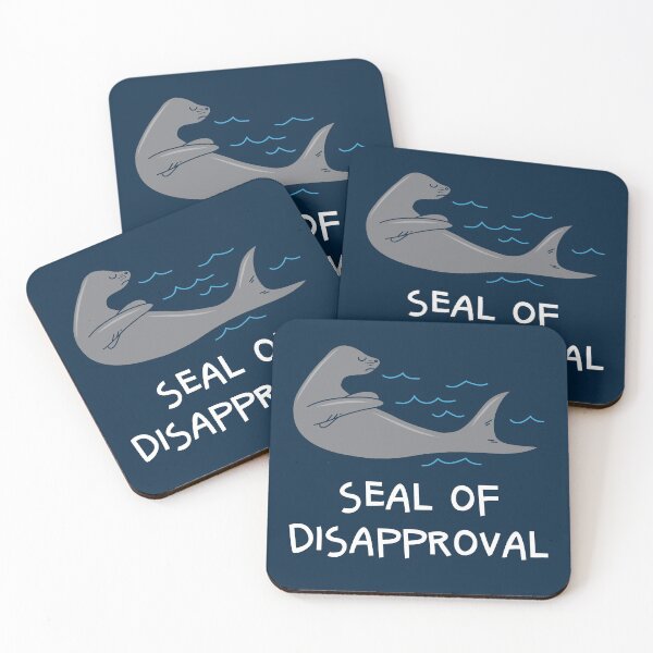 Item preview, Seal Of Disapproval Funny Sarcastic Pun designed and sold by d247.