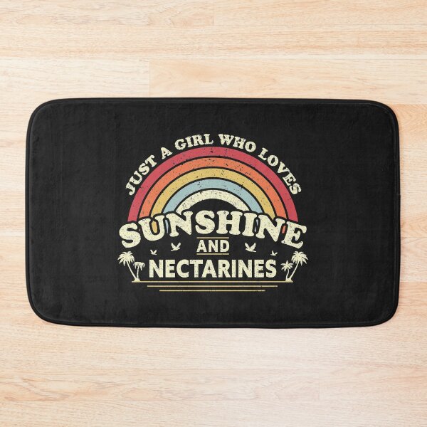 Item preview, Nectarine graphic. A Girl Who Loves Sunshine And Nectarines design designed and sold by PackAPunch.