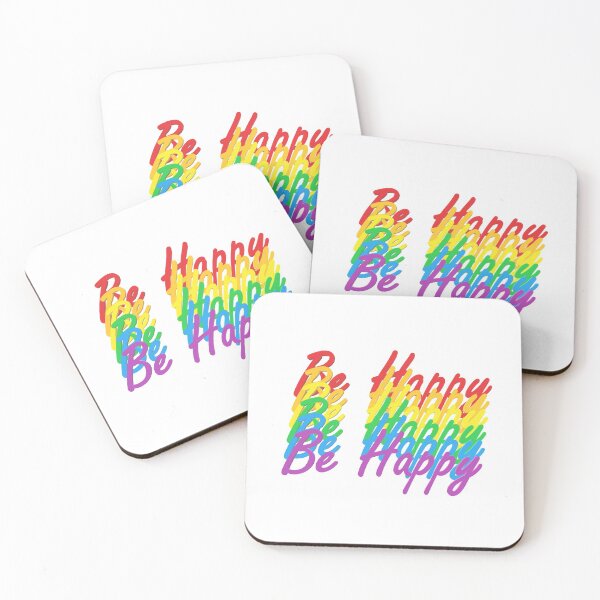 Item preview, Be Happy Rainbow Colors designed and sold by superchele.