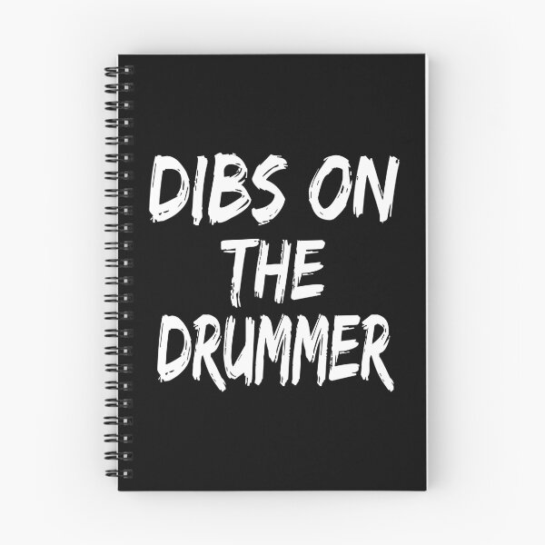 Item preview, Dibs On The Drummer - Funny Drum design designed and sold by RedmonsDesigns.