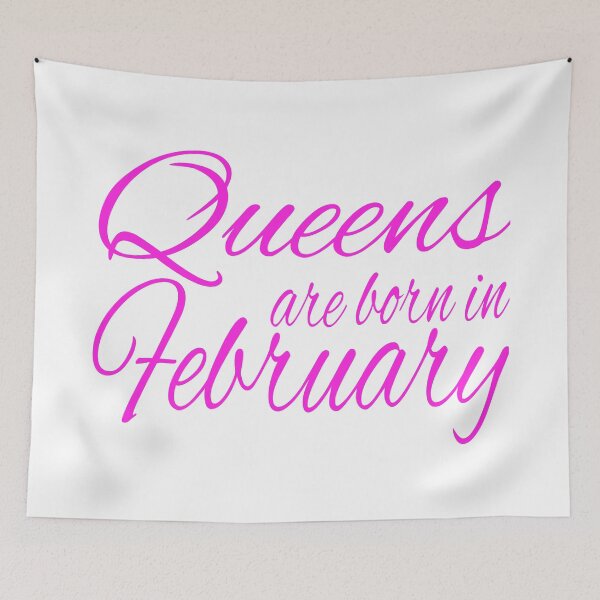 Item preview, Queens Are Born In February - Birthday product designed and sold by RedmonsDesigns.