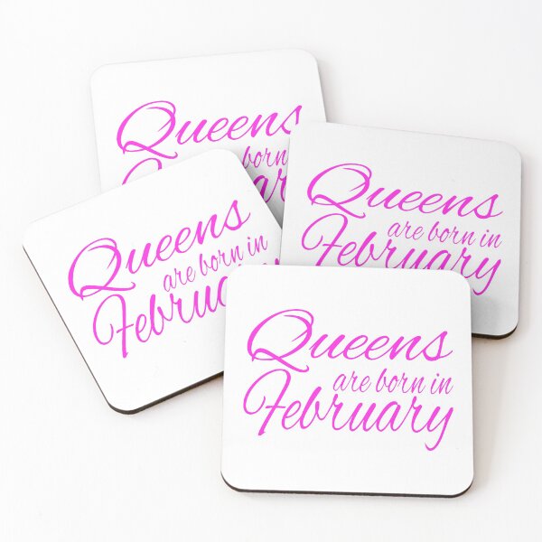 Item preview, Queens Are Born In February - Birthday product designed and sold by RedmonsDesigns.