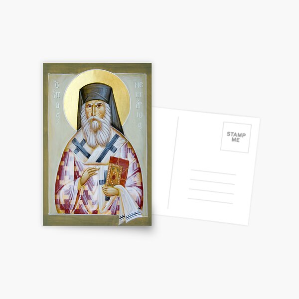 St Nektarios of Aigina Postcard