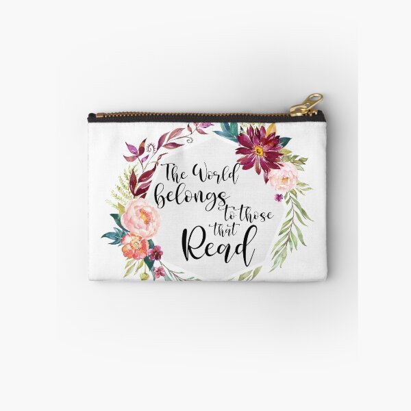 Item preview, The World Belongs to Those That Read designed and sold by erinbookdragon.