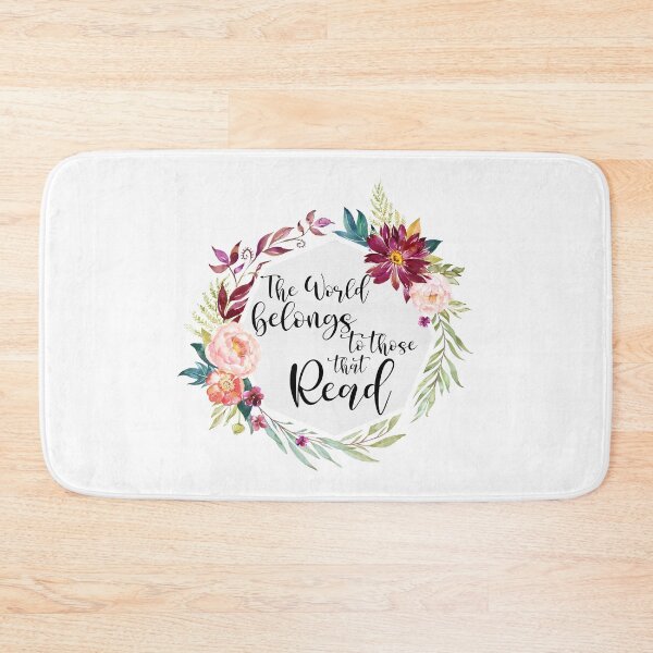 Item preview, The World Belongs to Those That Read designed and sold by erinbookdragon.