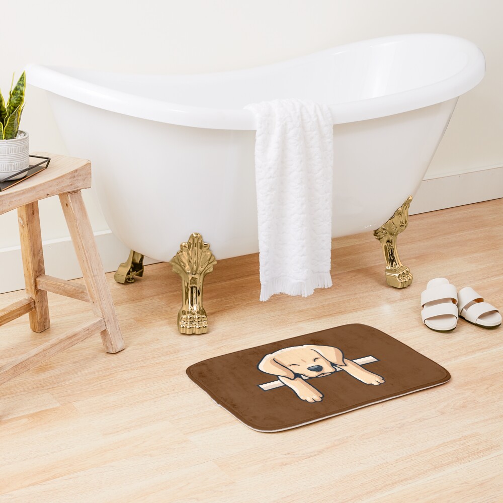 Labrador Retriever Dog Bath Mat
