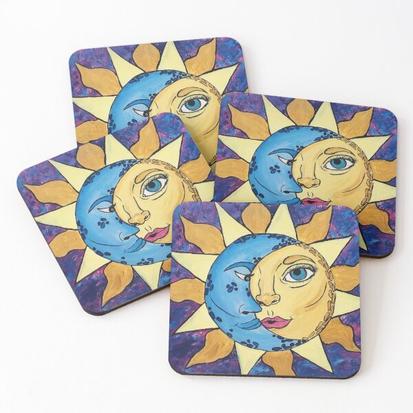 Item preview, Sun and Moon designed and sold by ArtsbyDaisy.