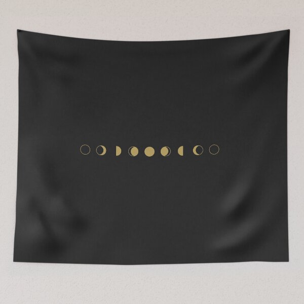 Item preview, geometric moon phases  designed and sold by Planb StudioDesign.
