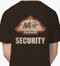 Five Nights at Freddy's - FNAF - Freddy Fazbear's Security Logo Classic T-Shirt