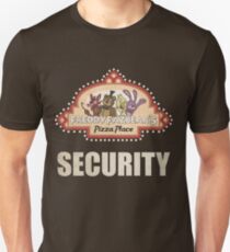 Five Nights at Freddy's - FNAF - Freddy Fazbear's Security Logo Unisex T-Shirt